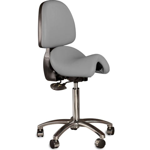 The Bambach Classic - The Original Ergonomic Saddle Stool with Backrest