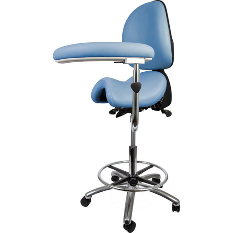 The Bambach Classic - The Original Ergonomic Saddle Stool with Backrest