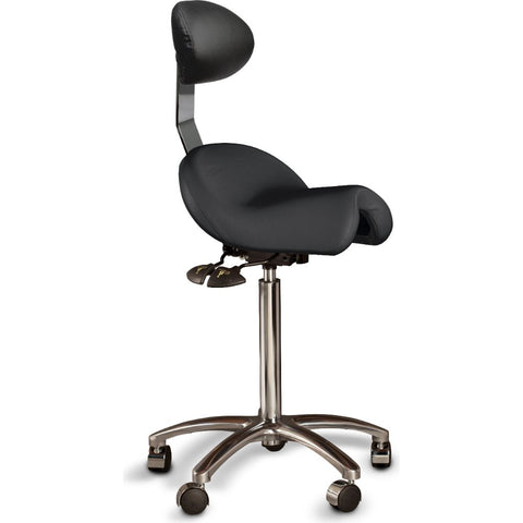 The Bambach Classic - The Original Ergonomic Saddle Stool with Backrest