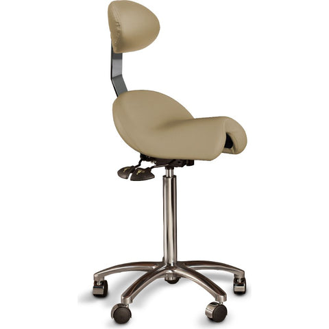 The Bambach Classic - The Original Ergonomic Saddle Stool with Backrest