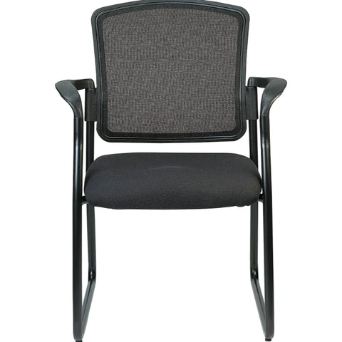 Eurotech Dakota 2 Mesh Back Guest Chair with Sled Base (Carton of 2) 7055SB