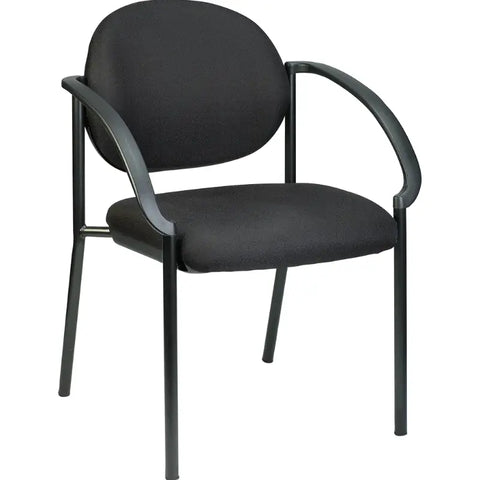 Eurotech Dakota Curved Arms Guest Chair (2 Per Carton) 9011