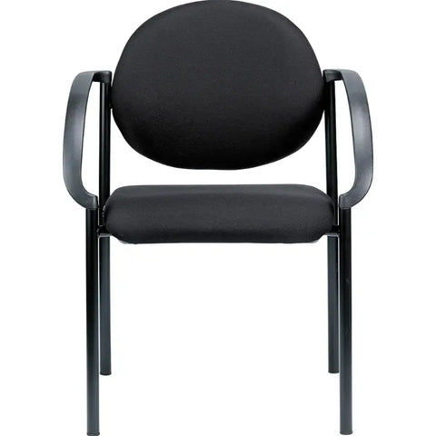 Eurotech Dakota Curved Arms Guest Chair (2 Per Carton) 9011
