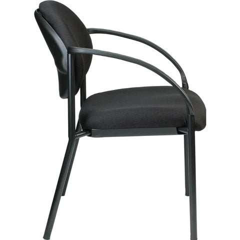 Eurotech Dakota Curved Arms Guest Chair (2 Per Carton) 9011