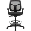 Eurotech Apollo Mesh Back Drafting Stool DFT9800