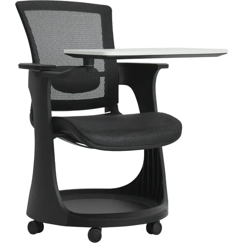 Eurotech Eduskate Black Mesh Ergonomic Mobile Learning Chair SKTRN-BLK