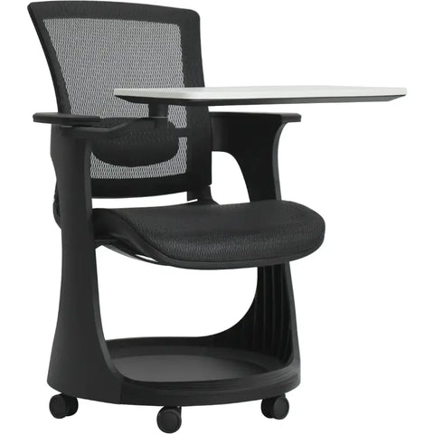 Eurotech Eduskate Black Mesh Ergonomic Mobile Learning Chair SKTRN-BLK
