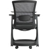 Eurotech Eduskate Black Mesh Ergonomic Mobile Learning Chair SKTRN-BLK
