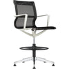 Eurotech Kinetic Stool White Frame Designer Spider Mesh Colors EH301W