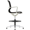 Eurotech Kinetic Stool White Frame Designer Spider Mesh Colors EH301W