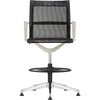 Eurotech Kinetic Stool White Frame Designer Spider Mesh Colors EH301W