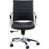 Eurotech Europa Leather Executive Mid Back Chair LE822