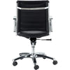 Eurotech Europa Leather Executive Mid Back Chair LE822