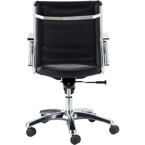 Eurotech Europa Leather Executive Mid Back Chair LE822
