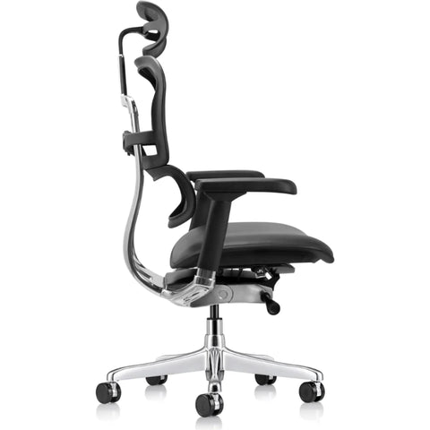 Eurotech Ergohuman LEM4ERG-GEN2 High Leather Seat & Mesh Back Office Chair