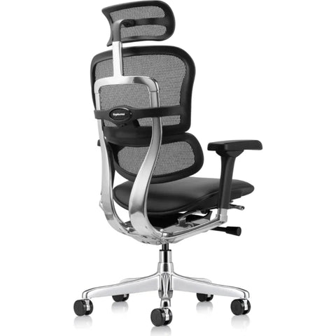 Eurotech Ergohuman LEM4ERG-GEN2 High Leather Seat & Mesh Back Office Chair