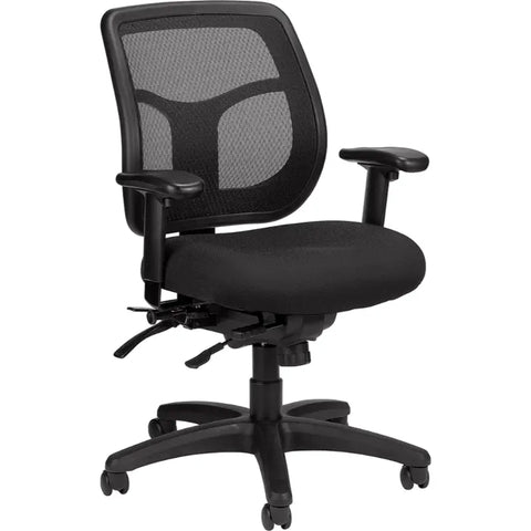 Eurotech Apollo Multi-Function Mid Back Mesh With Seat Slider Task Chair MFT945SL