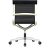 Eurotech Kinetic White Frame Designer Spider Mesh No Arms Conference Chair MT301WNA