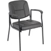 Eurotech Dakota Black Vinyl Guest Chair VS8012