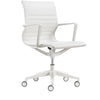 Eurotech Kinetic White Frame-Vinyl White Conference Chair VT032W