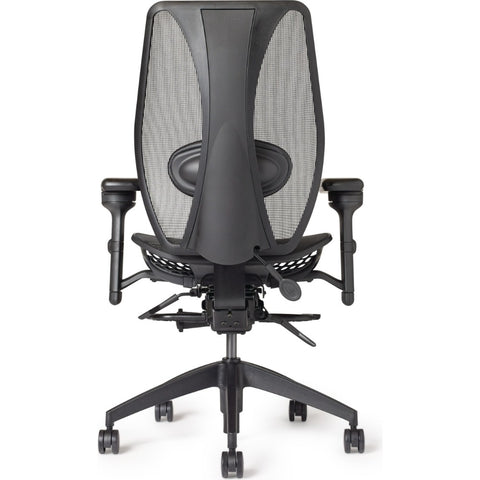 ergoCentric tCentric Hybrid Full Mesh Office Chair Midnight Black