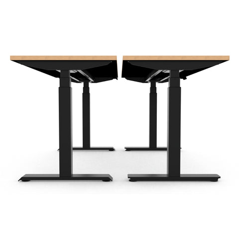 ergoCentric upCentric Rectangular 2 Leg Height Adjustable Table