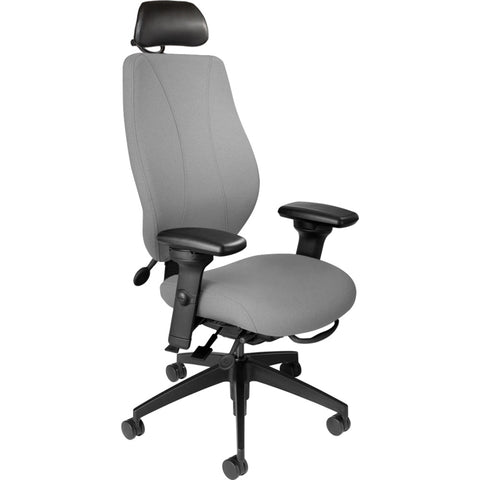 ergoCentric tCentric Hybrid Fully Upholstered Office Chair Midnight Black