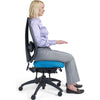 ergoCentric tCentric Hybrid Mesh Back Office Chair Midnight Black