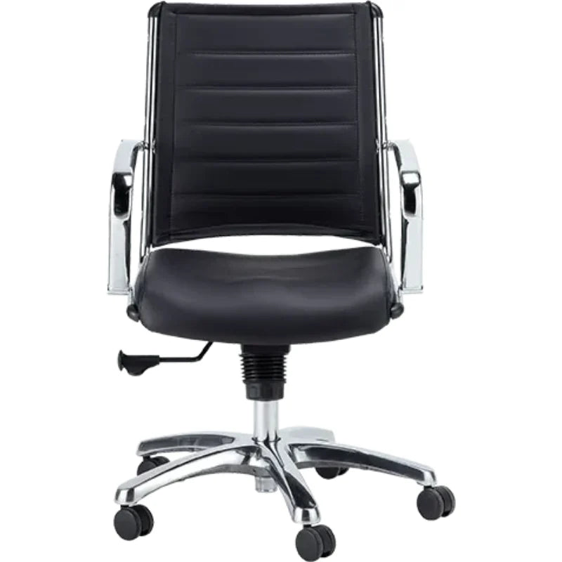 Eurotech Europa Leather Executive Mid Back Chair