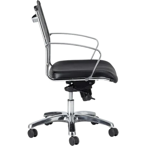 Eurotech Europa Leather Executive Mid Back Chair