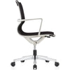 Eurotech Kinetic White Frame Designer Spider Mesh Conference Chair