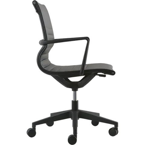 Eurotech Kinetic Vinyl Brown And Black Conference Chair