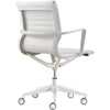 Eurotech Kinetic White Frame-Vinyl White Conference Chair